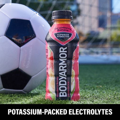 BODYARMOR® Sports Drink Strawberry Banana Bottles Perspective: right