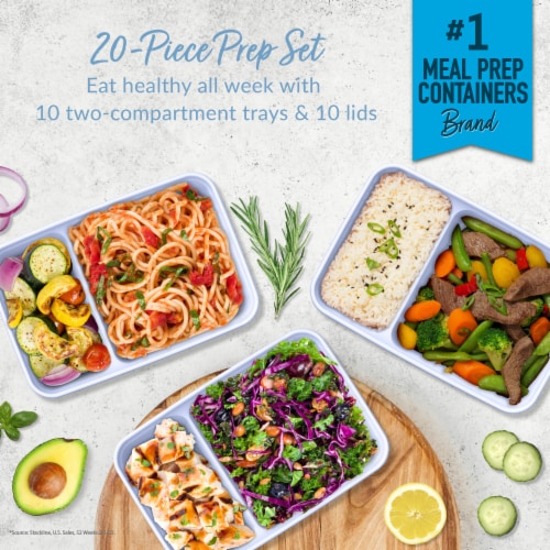 Bentgo 2 Compartment Food Containers Perspective: right