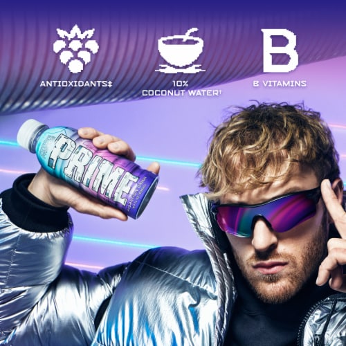 Prime Hydration Future Freeze Sports Drink Bottle Perspective: right