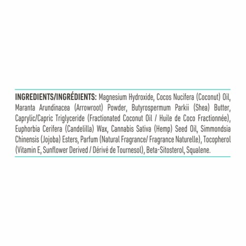 Schmidt's Hemp Seed Oil & Patchouli Aluminum Free Natural Deodorant Perspective: right