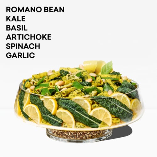 Daily Harvest White Bean + Spinach Pesto Pasta Perspective: right