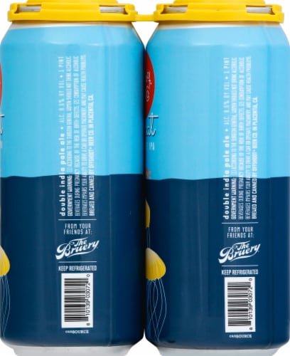 Offshoot Retreat Hazy Double IPA Perspective: right