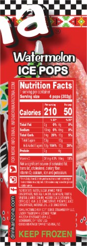 AriZona Watermelon Ice Pops Perspective: right