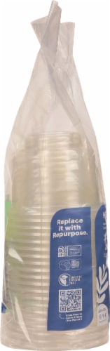 Repurpose® Compostable Stemless Cup (12oz) Perspective: right