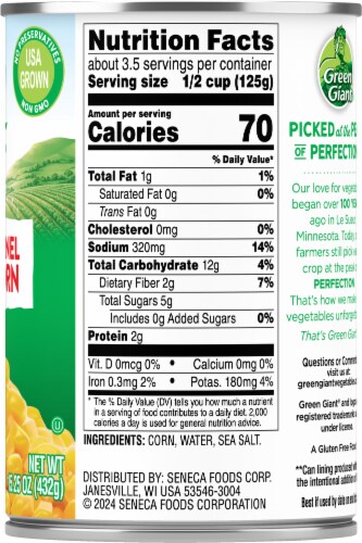 Green Giant® Whole Kernel Sweet Corn Perspective: right