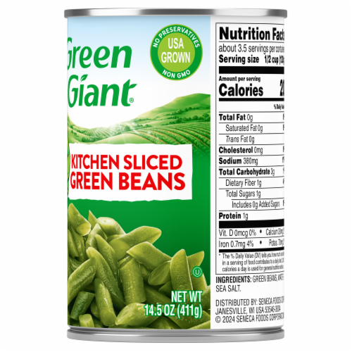 Green Giant® Kitchen Sliced Green Beans Perspective: right