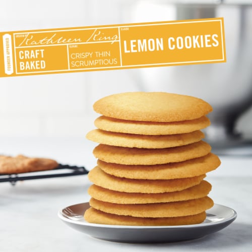 Tate's Bake Shop Lemon Cookies Perspective: right