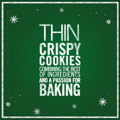 Tate's Bake Shop Chocolate Toffee Cookies Limited Edition Holiday Cookies Perspective: right