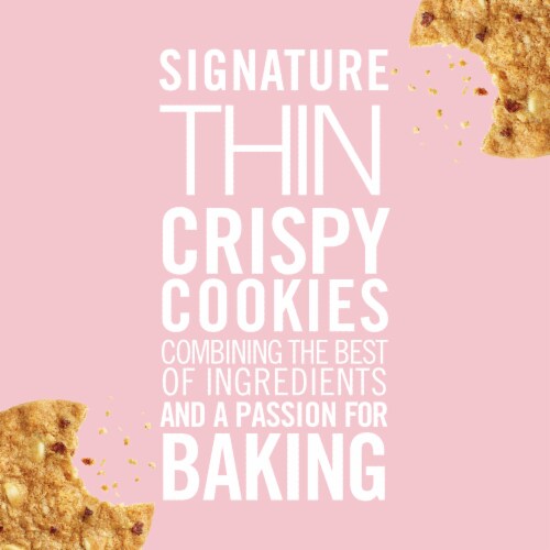 Tate's Bake Shop White Chocolate Raspberry Cookies Limited Edition Perspective: right