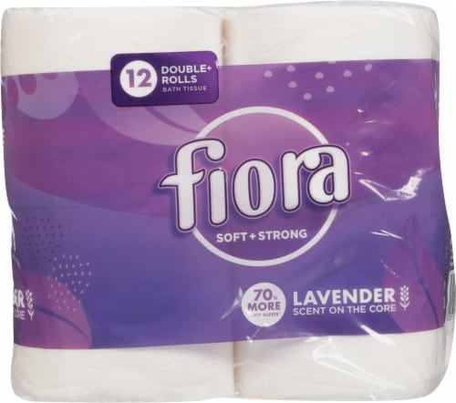 Fiora Soft Strong Lavender Scent Double Roll Bath Tissue Perspective: right