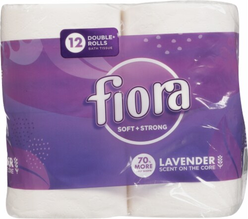 Fiora Soft Strong Lavender Scent Double Roll Bath Tissue Perspective: right