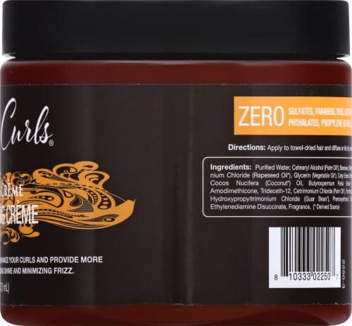 Bella Curls Coconut Creme Curl Defining Creme Perspective: right