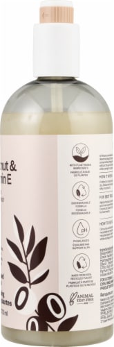 Renpure Coconut & Vitamin E Moisture & Replenish Plant-Based Shampoo Perspective: right