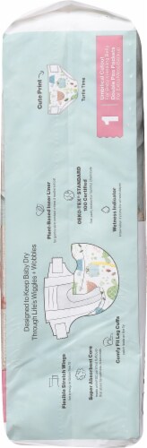 The Honest® Company Clean Conscious Diapers™ Pandas Diapers Size 1 (8-14 lbs) Perspective: right
