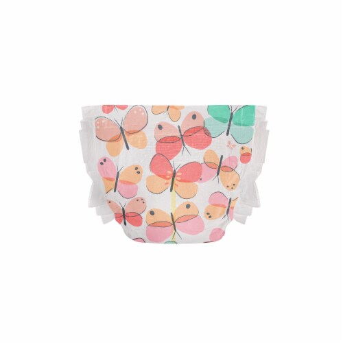The Honest Company Clean Conscious Diapers Wingin It + Catching Rainbows Size 5 (27+ lbs) Perspective: right