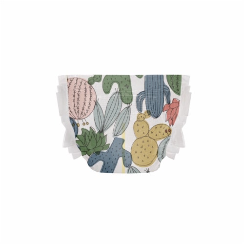 The Honest Company Clean Conscious Diapers Tie-Dye and Cactus Size 4 (22-37 lbs) Perspective: right