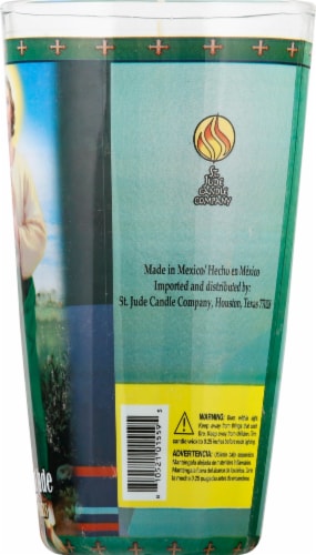 St. Jude Candle Company Saint Jude Drinking Glass Candle Perspective: right