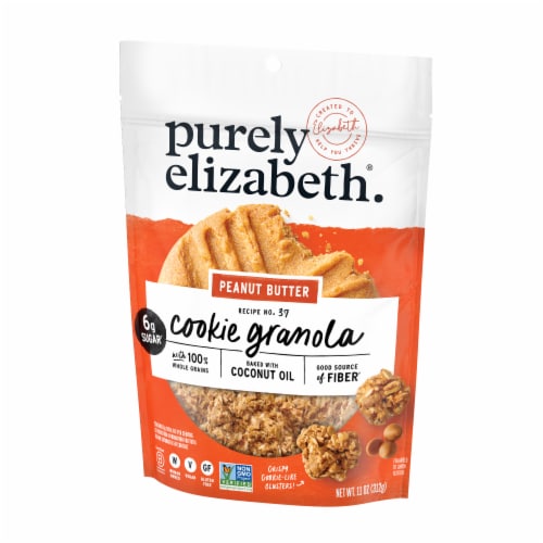 Purely Elizabeth® Peanut Butter Cookie Granola Perspective: right