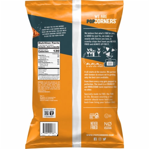 PopCorners® Spicy Queso Popped Corn Chips Perspective: right