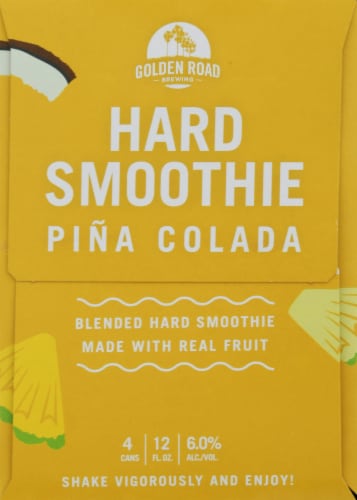Golden Road Brewing Pina Colada Hard Smoothie Perspective: right