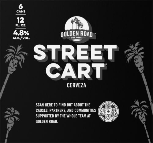 Golden Road® Street Cart® Cerveza Beer Perspective: right