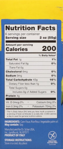 Schar Bonta d'Italia Gluten Free Fusilli Pasta Perspective: right