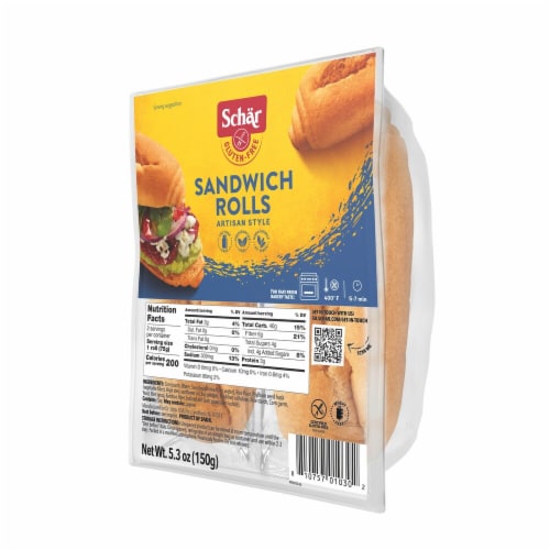 Schar Gluten Free Sandwich Roll Perspective: right