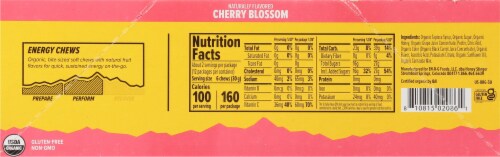 Honey Stinger® Organic Cherry Blossom Energy Chews Perspective: right