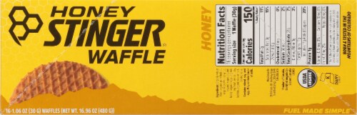 Honey Stinger® Honey Waffles Perspective: right