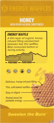 Honey Stinger® Organic Honey Waffle Perspective: right