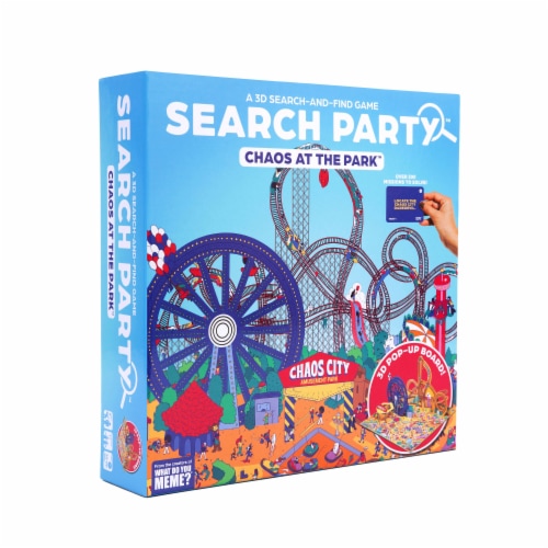 What Do You Meme? Search Party: Chaos at the Park Board Game Perspective: right