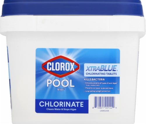 Clorox Pool Spa XtraBlue Chlorinating Tablets 4 ct 5 lb