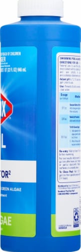 Clorox Pool & Spa Green Algae Eliminator Perspective: right