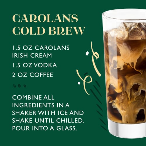 Carolans Cream Liqueur Perspective: right