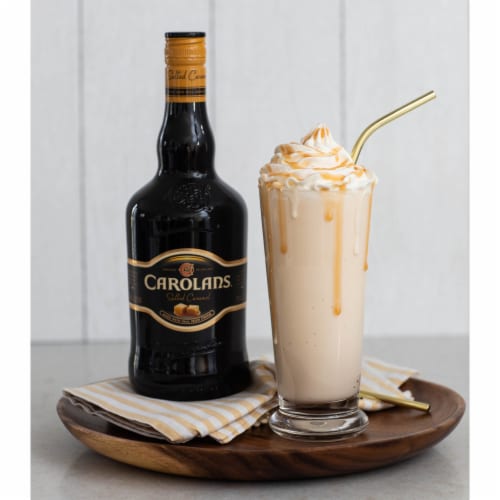 Carolans Salted Caramel Cream Liqueur Perspective: right