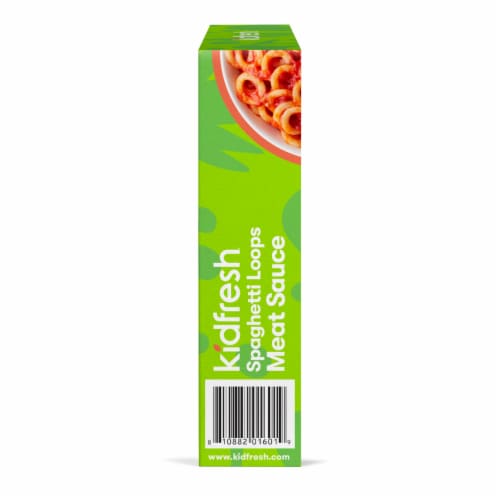 Kidfresh® Spaghetti Loops Meat Sauce Perspective: right