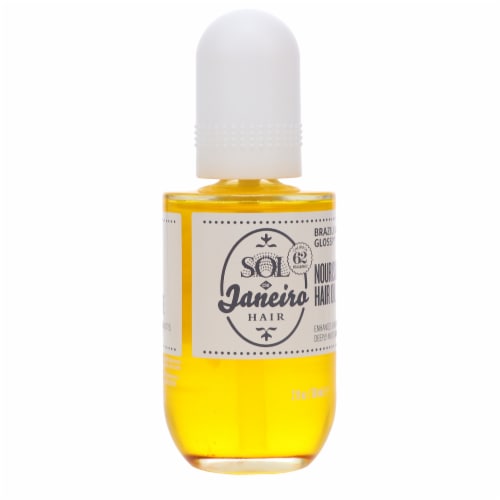 Sol de Janeiro Brazilian Glossy Nourishing Anti-Frizz Hair Oil 1.96 oz Perspective: right