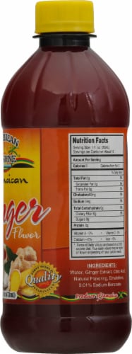 Caribbean Sunshine® Ginger Drink Perspective: right