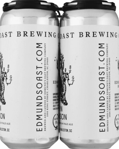 Edmunds Oast Pales In Comparison Double Dry Hopped American Pale Ale Perspective: right