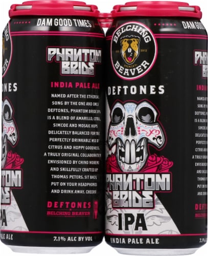 Belching Beaver Brewery Deftones Phantom Bride India Pale Ale Perspective: right