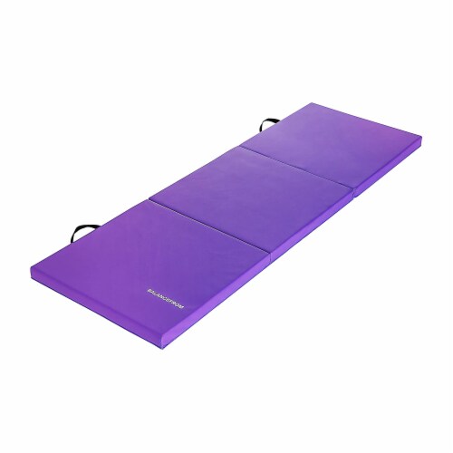 BalanceFrom Fitness GoGym 6x2ft Folding 3 Panel Exercise Mat w