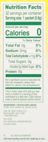 True Lemon® Sweetener Perspective: right