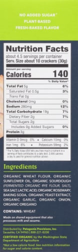 Patagonia Provisions® Organic Crackers Rosemary Garlic Perspective: right