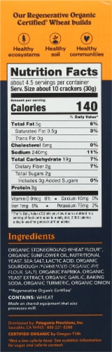 Patagonia Provisions® Vegan Cheddar Cheeze Organic Crackers Perspective: right