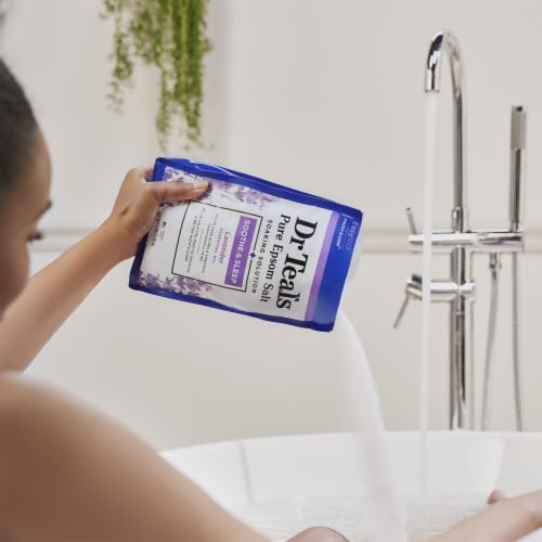 Dr Teal's® Soothe & Sleep Epsom Salt Magnesium Soak with Lavender Perspective: right