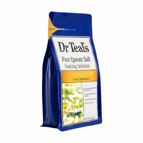 Dr Teal's® Comfort & Calm Epsom Salt Magnesium Soak with Chamomile Essential Oil Perspective: right