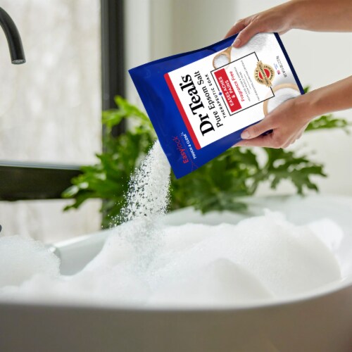 Dr Teal's® Unscented First Aid Pure Epsom Salt Therapeutic Soak Perspective: right