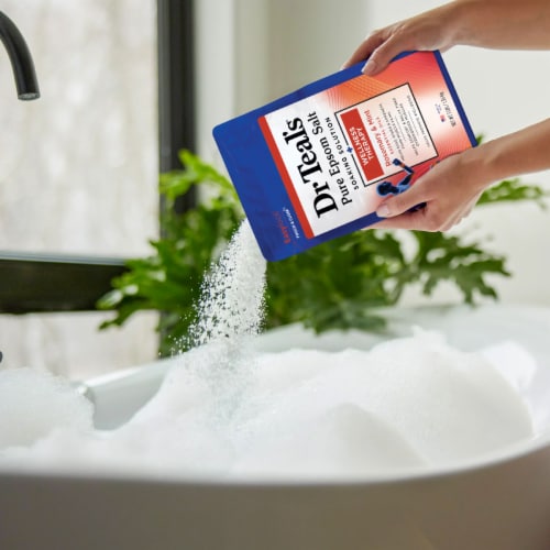 Dr Teal's Wellness Therapy Pure Epsom Salt Soaking Solution Perspective: right