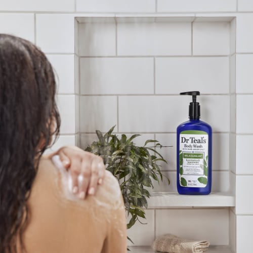 Dr Teal's® Pure Epsom Salt Relax & Relief Eucalyptus & Spearmint Body Wash Perspective: right
