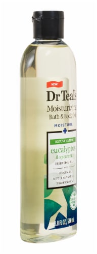 Dr Teal's® Relax & Relief Bath & Body Oil with Eucalyptus & Spearmint Perspective: right